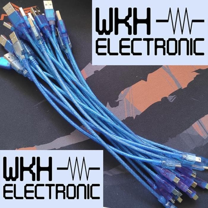 (BACA DESKRIPSI) Kabel Data USB A to Mini USB B Male FOR Phone Arduino Nano PC FTDI