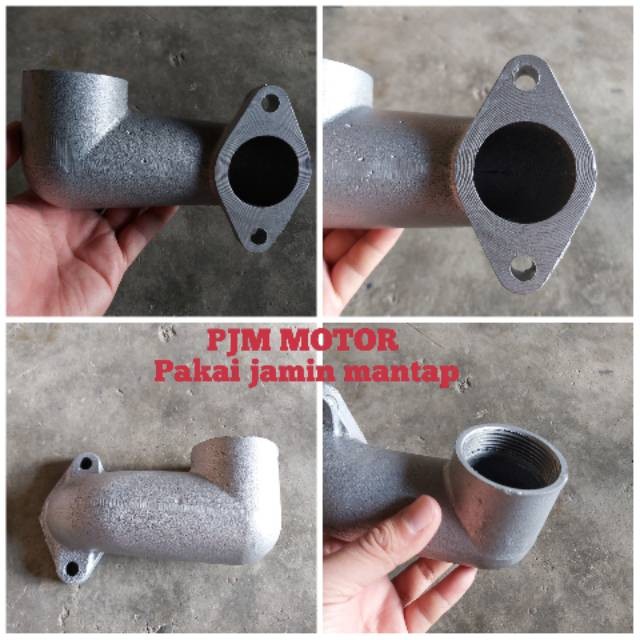 

Elbo Knalpot Exhaust Pipe Mesin Diesel dongfeng S195 S1100 12PK 16PK besi hancuran amplas