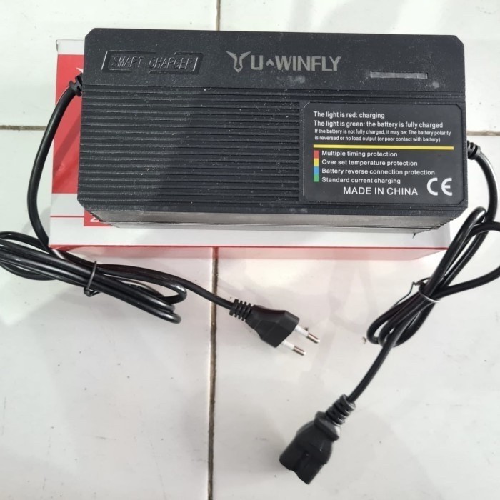 CHARGER Sepeda Motor Listrik 60v 20AH / 72V 20AH UWINFLY / U-WINFLY - 60V 20AH