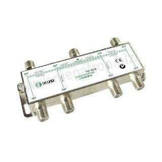 TV Splitter 6 Way merk IKUSI (Spanyol)