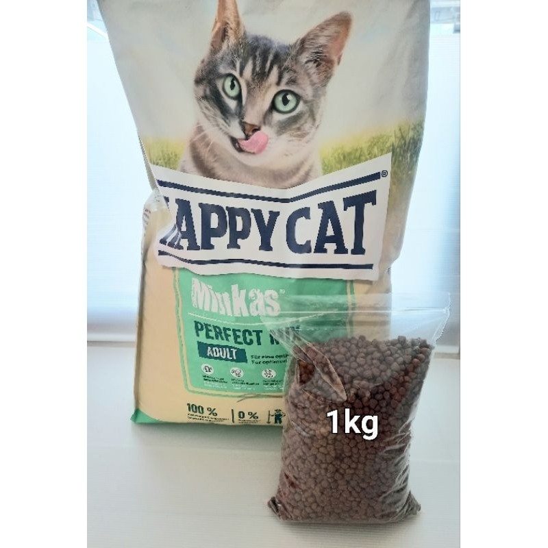 Happy Cat Minkas Perfect Mix 1kg Happy Cat Perfect Mix Makanan Kucing Dryfood Catfood Happy Cat