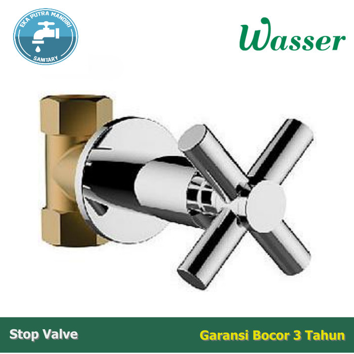 WASSER Stop Kran (Tanam)  TC2-080 - Keran Shower Tanam TC2 080 Cold Only
