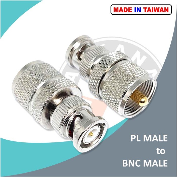 KONEKTOR PL MALE to BNC MALE