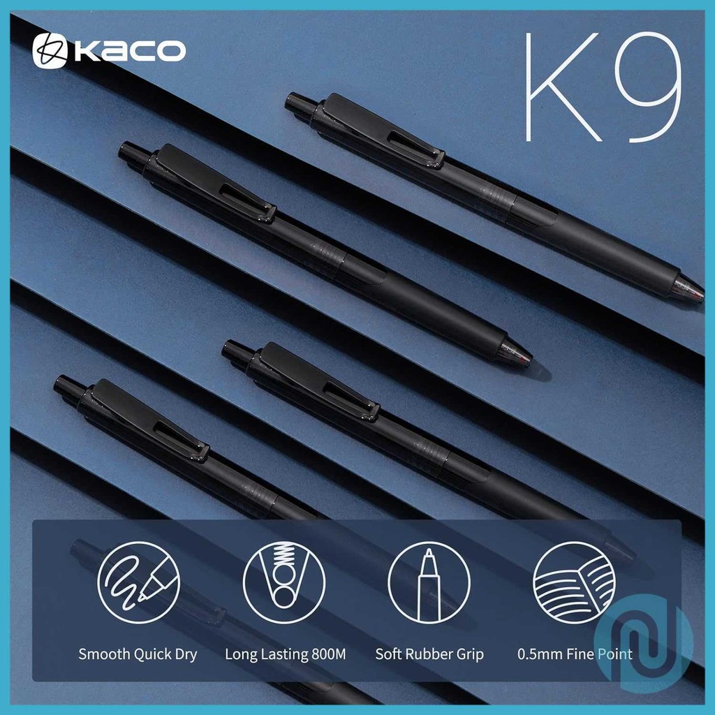 

Pulpen Gel 0.5mm Quick Dry Black Ink