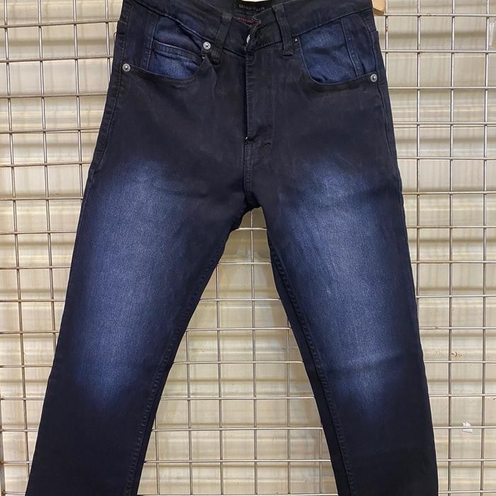 Celana Jeans Import pensil Pria ArmanJeans - Biru, 28