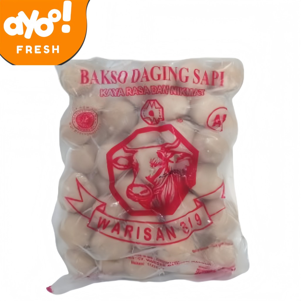 

Bakso Warisan Original 700gr isi 50 Pcs