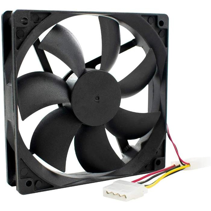 Kipas Fan Khusus Untuk Case Casing Komputer Pin Soket Molex 12 Volt Ukuran 8cm / 12cm