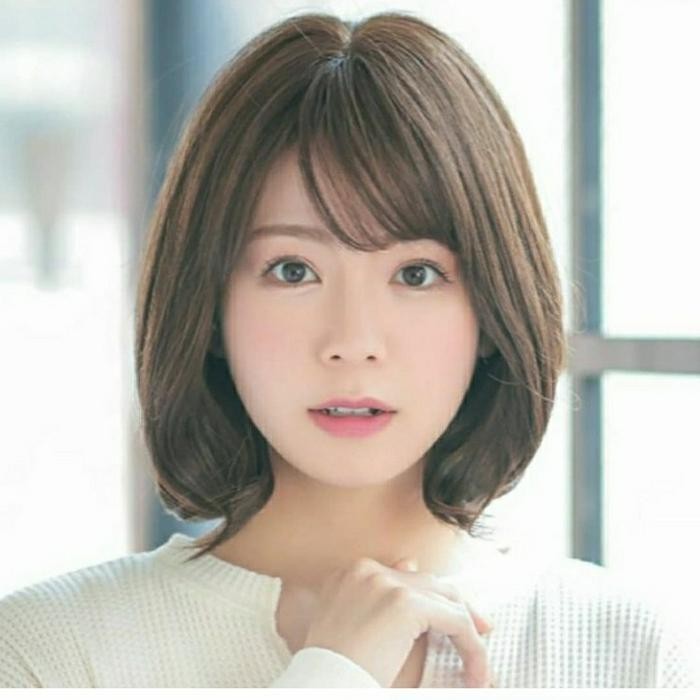 Wig Bob Wig Sehari hari Wig Pendek Wig Kerja - Hitam