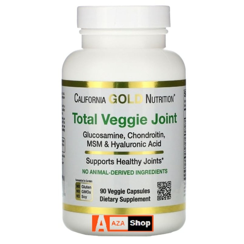 California gold vegetarian glucosamine chondroitin msm isi 90 caps