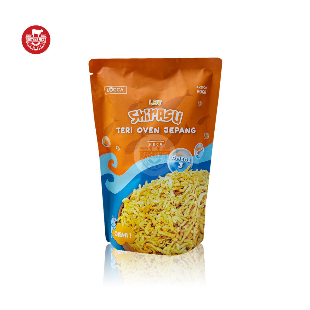 

LOCCA Shirasu Teri Oven Jepang Rasa Keju 80gr