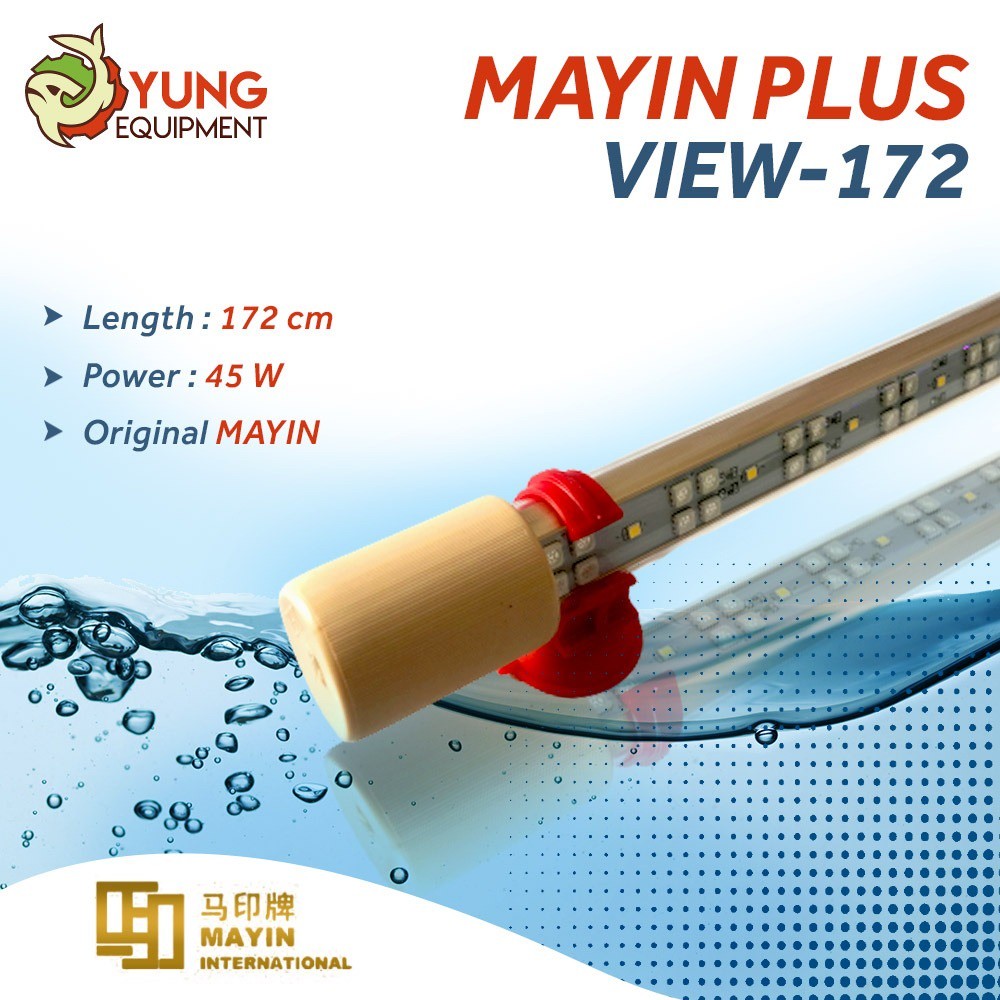 Mayin View Plus Taning Lampu Led Aquarium size 172cm