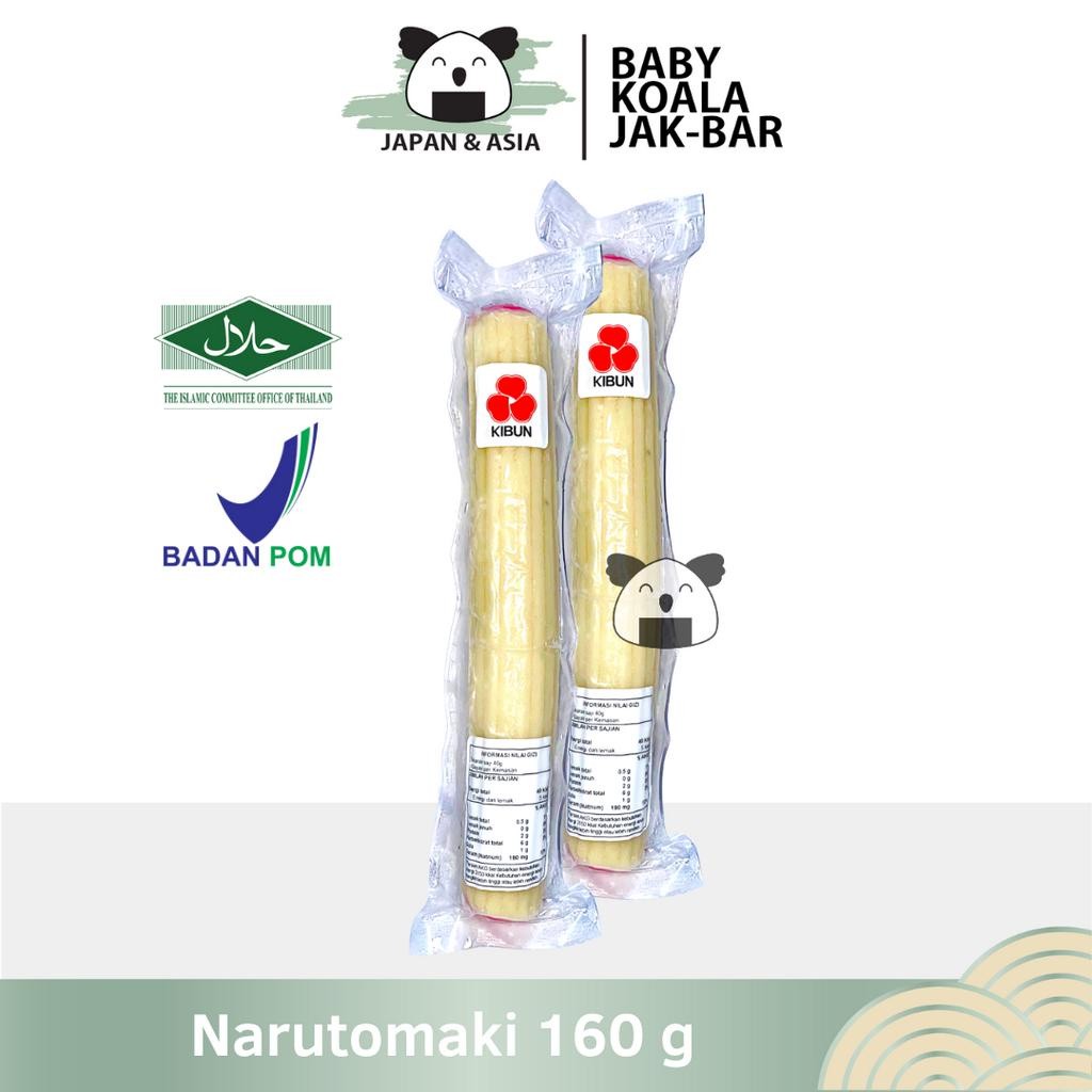 

NARUTOMAKI Fish cake 160 g │ Kamaboko Pasta Ikan Import Surimi Topping Ramen...