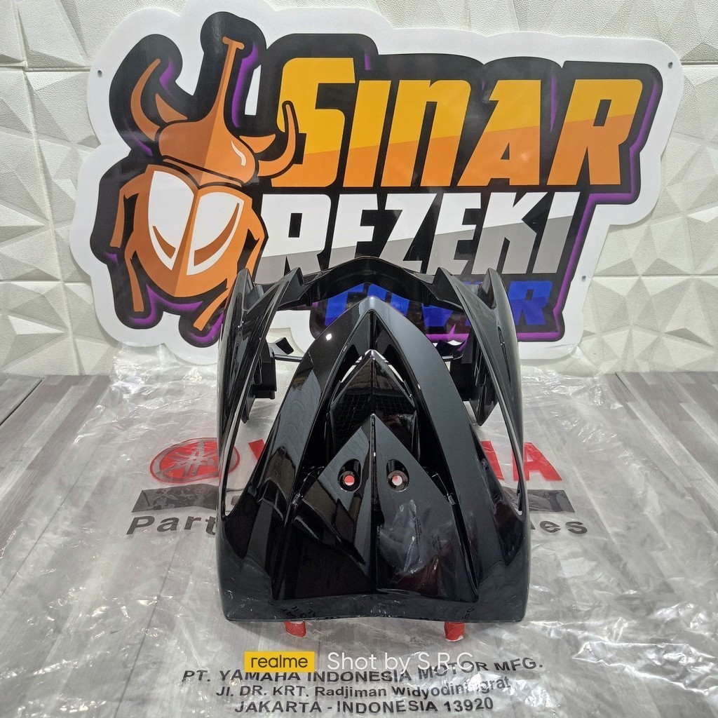 Ygp - Panel Dada Tameng Depan Mio Soul Hitam 14D-F8311-00-P0 Orisinil Original Srp