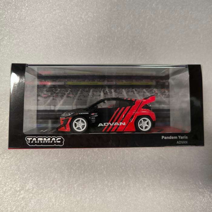 DIECAST TARMAC WORKS 1/43 TOYOTA PANDEM YARIS ADVAN