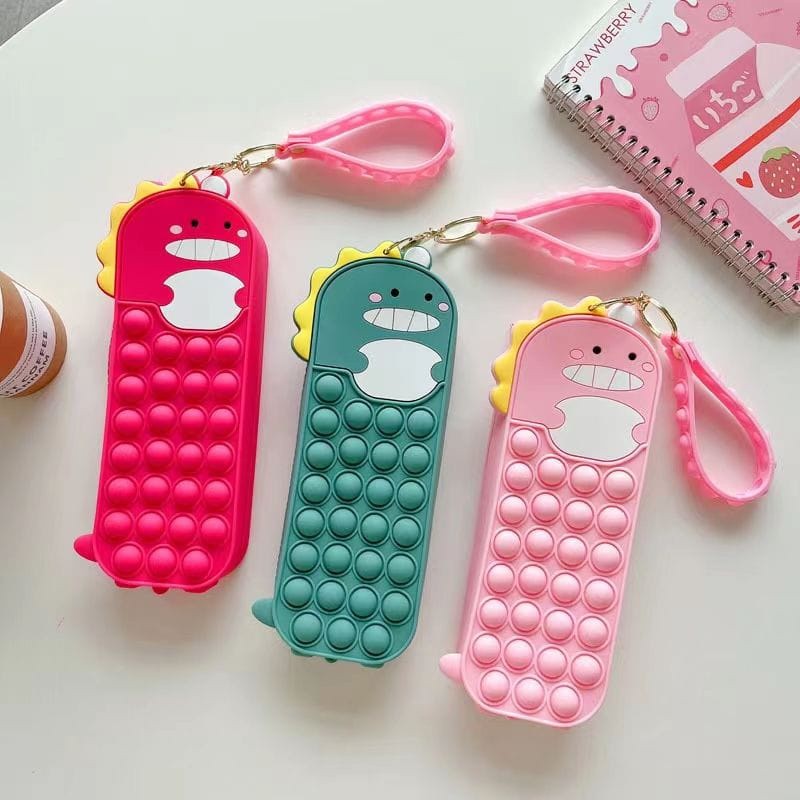 

klepu store Bahan Tebal dan Free Lampu LED - Pencil Case Pop It PX 770 Tempat Pensil Pop It Lu - Tempat Pensil Silikon Karakter Pop It - Tempat Pensil Anak - Kotak Pensil Anak lu - Tempat Pensil - Pencil Case - Tempat Pensil Lu Imut - Pop It Karakter