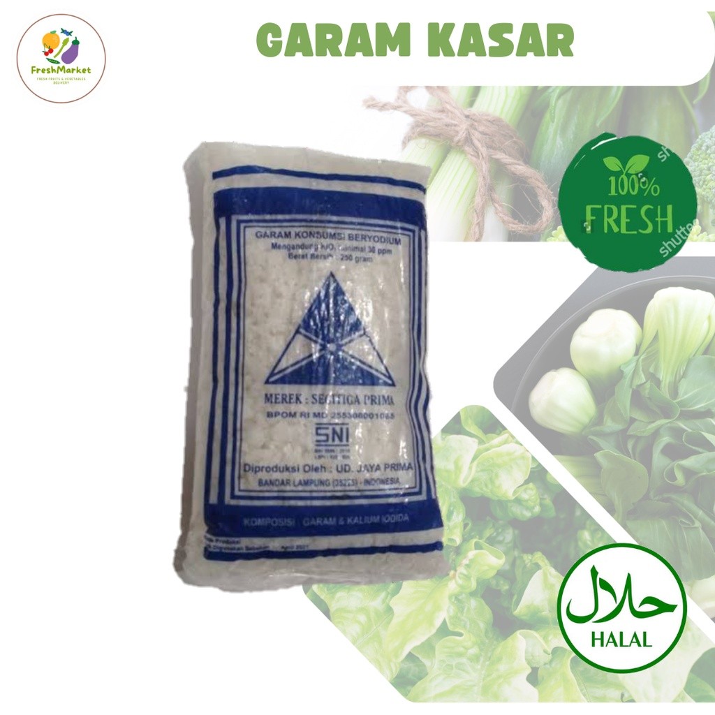 

Garam Kasar 250 Gram Sayurinstant