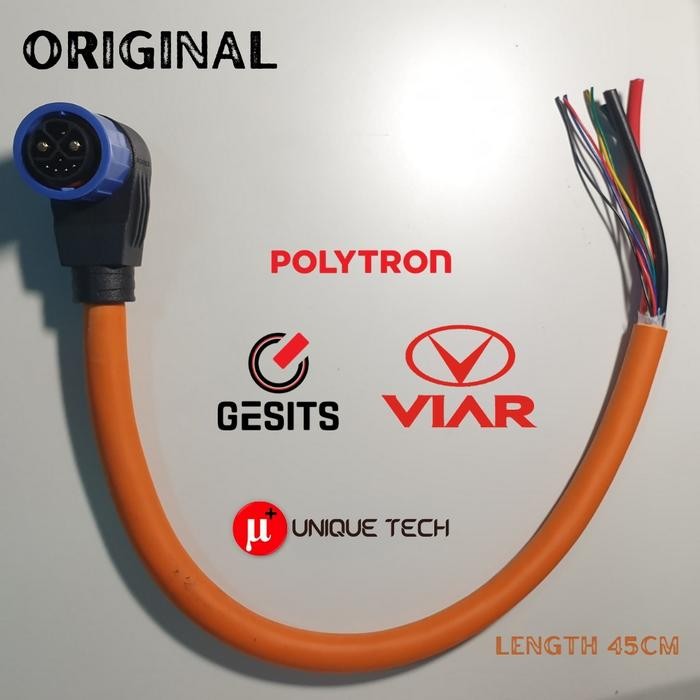 KABEL POWER BATERE MOTOR LISTRIK SOKET M23 IP67 VIAR GESITS POLYTRON UWINFLY UNITED SELIS BATERAI SO