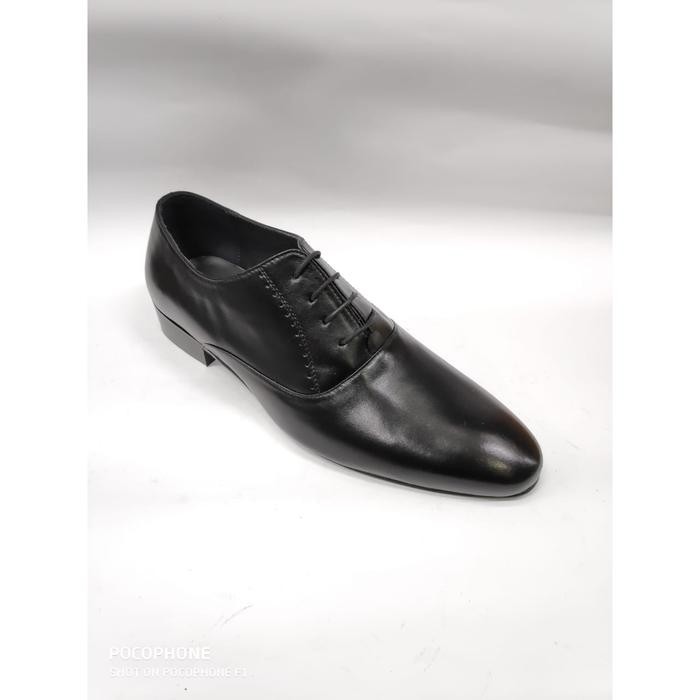 Sepatu Pantofel untuk Pria Kulit Asli buatan Sin Lie Seng 3004 - 37