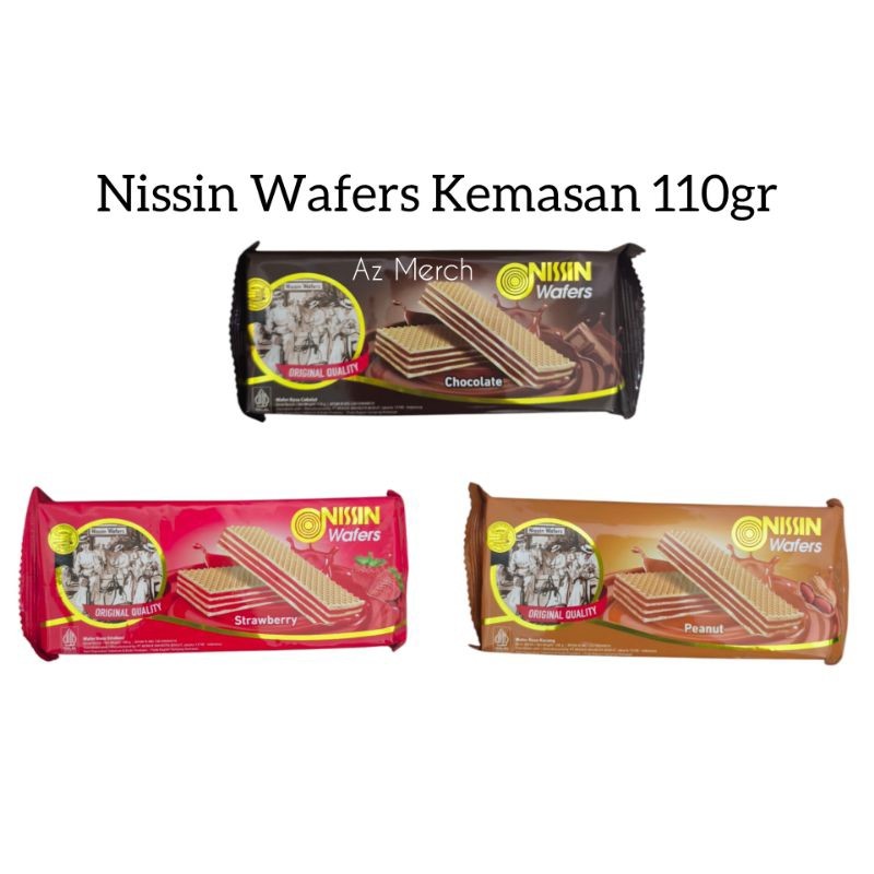 

Nissin Wafers All Varian Rasa Kemasan 110gr - SnackJajan