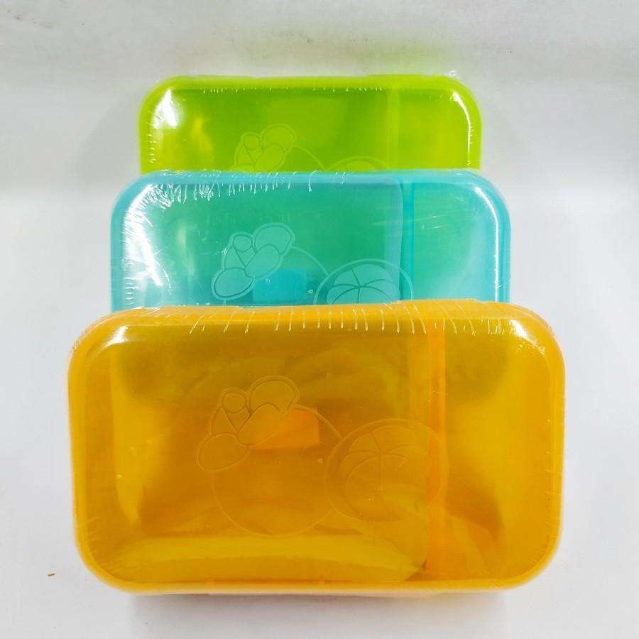 lunch box Kotak Bekal Makan Lemony Plast Manggis lemony 5001