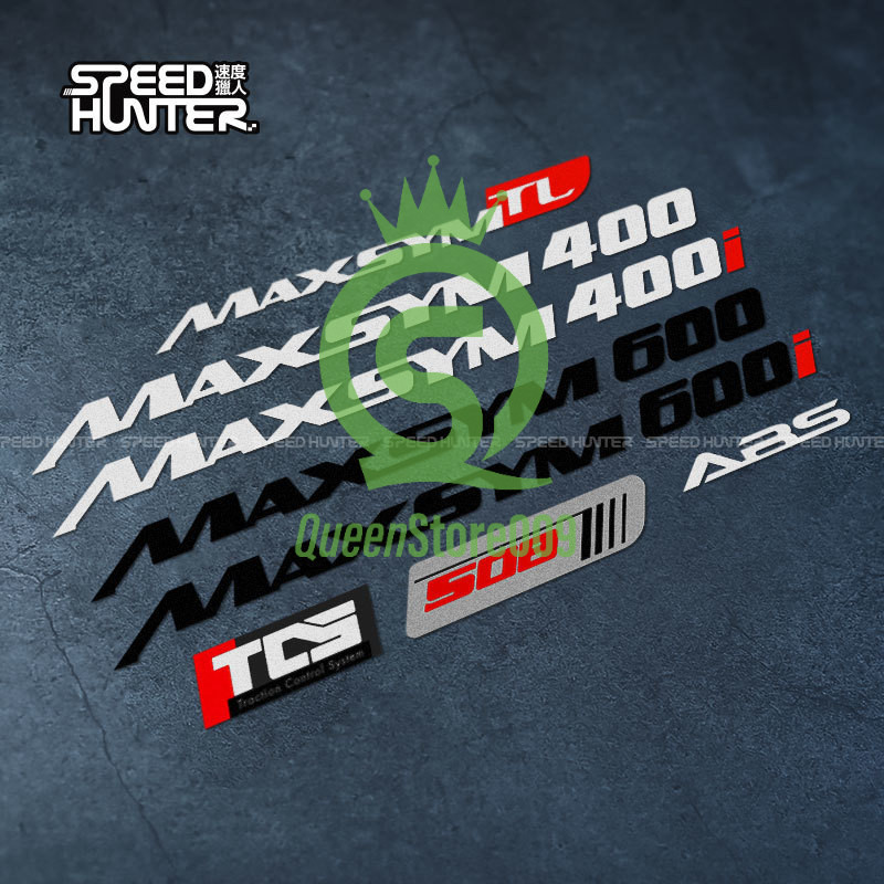 

Motorcycle Waterproof Sticker Decal Stiker Motor SYM Sanyang MAXSYM TL 400 600 i SYM ABS TCS