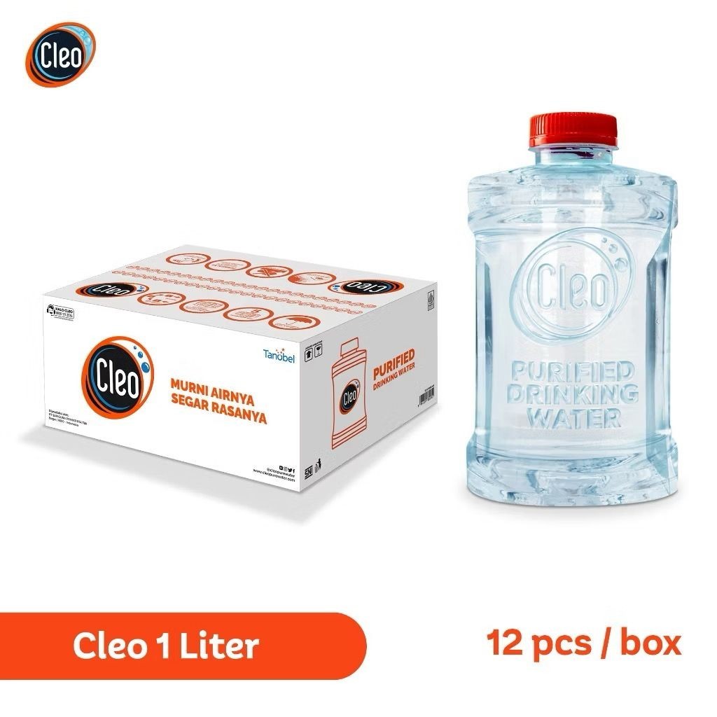 

Cleo Air Murni botol 1 liter isi 12 botol