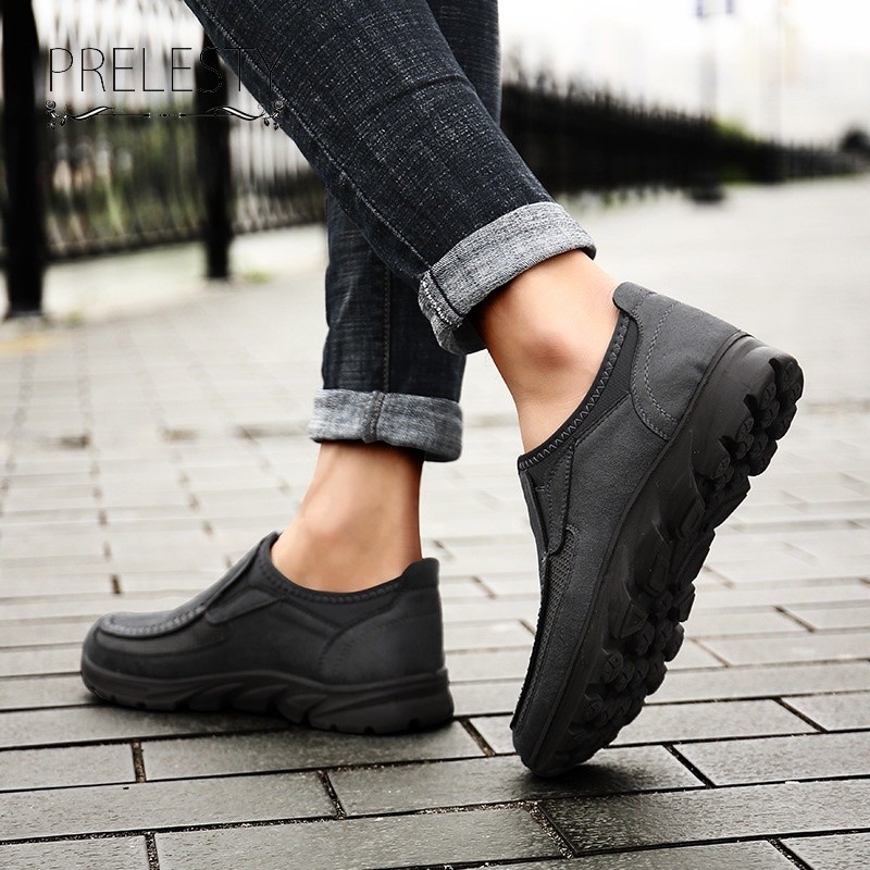 big promo cod olahraga gunung outdoor tanpa tali sepatu hiking pria terlalis sepatu mendaki bernapas
