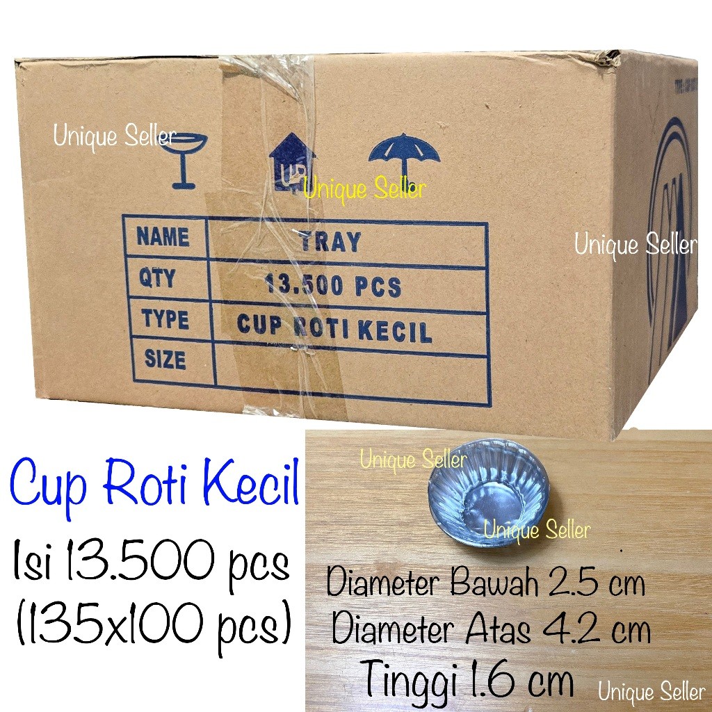 [1Dus] Mika Tray Sambal Saos Kecap Kecil isi 13.500 pcs / Mika Cup Roti Kecil / Mika Sambal Saos Kec