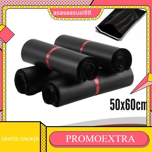 

Plastik Polymailer Packing Ukuran 50x60cm Tebal Anti Sobek Amplop Kantong Kemasan Isi 100 pcs