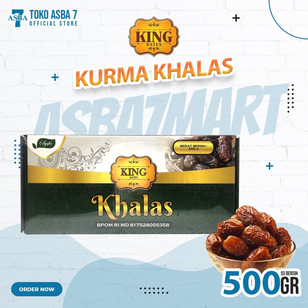 

KURMA KING KHALAS KING DATES 500GR