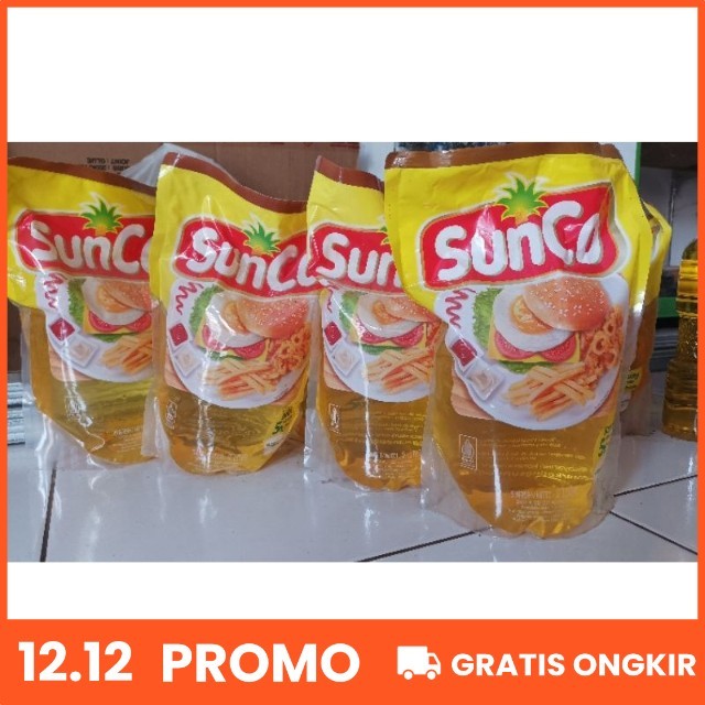 

HARGA KHUSUS TOKO BARU minyak goreng sunco kemasan 2 liter PROMO 12.12