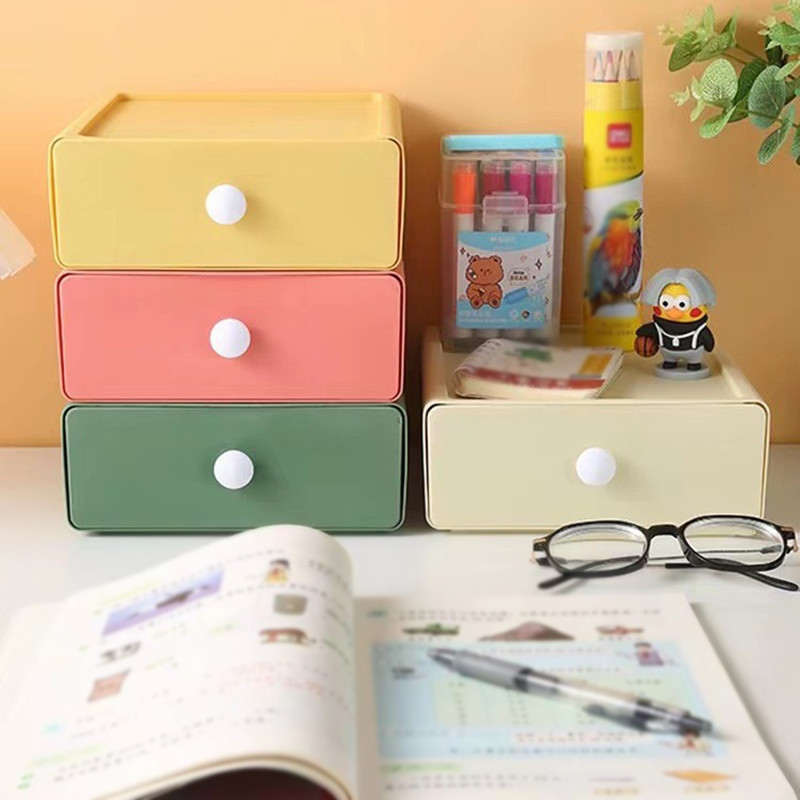 

Single Desk Drawer Storage Box, Desktop Can Be Stacked Storage Box, Suitable For Desk, Stationery, Sundry, Storage Supplies