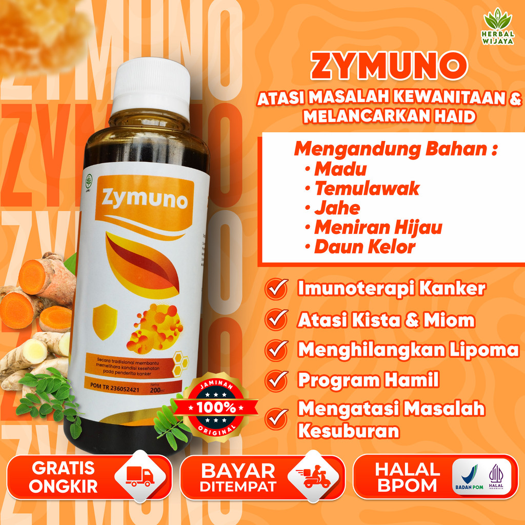 

F_daybose - Zymuno Original Madu Herbal Pelancar Haid Promil Atasi Kanker Kista Miom Keputihan &