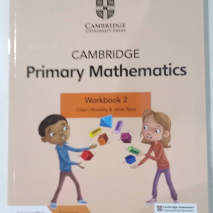 

New Cambridge Primary Mathematics Workbook 2 2nd ed w Digital Access