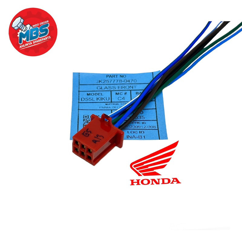 SOKET PIN 6 CDI GRAND SUPRA LEGENDA ASTREA PRIMA ORIGINAL ORIGINAL