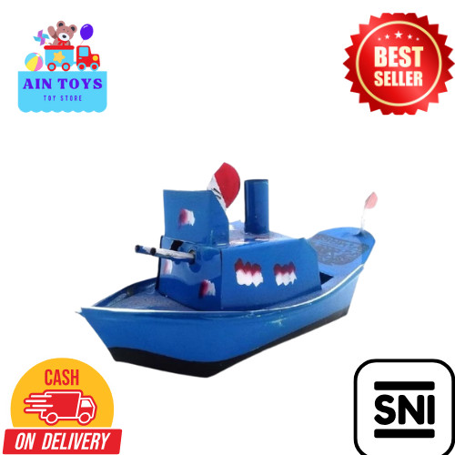 Kapal Otok - Otok Kapal Uap, Mainan Anak Kapal Kapalan Perahu Perahuan Kapal Laut Mainan Tradisional