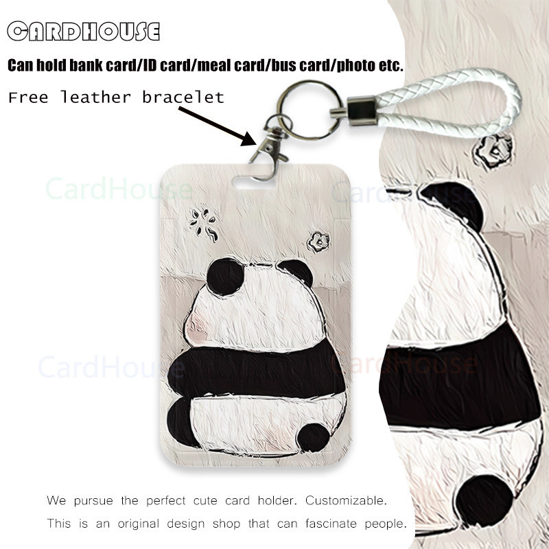 

( CardHouse ) INS ID CARD HOLDER Panda Hewan lucu LT76 Tempat Kartu Photocard Photo Card