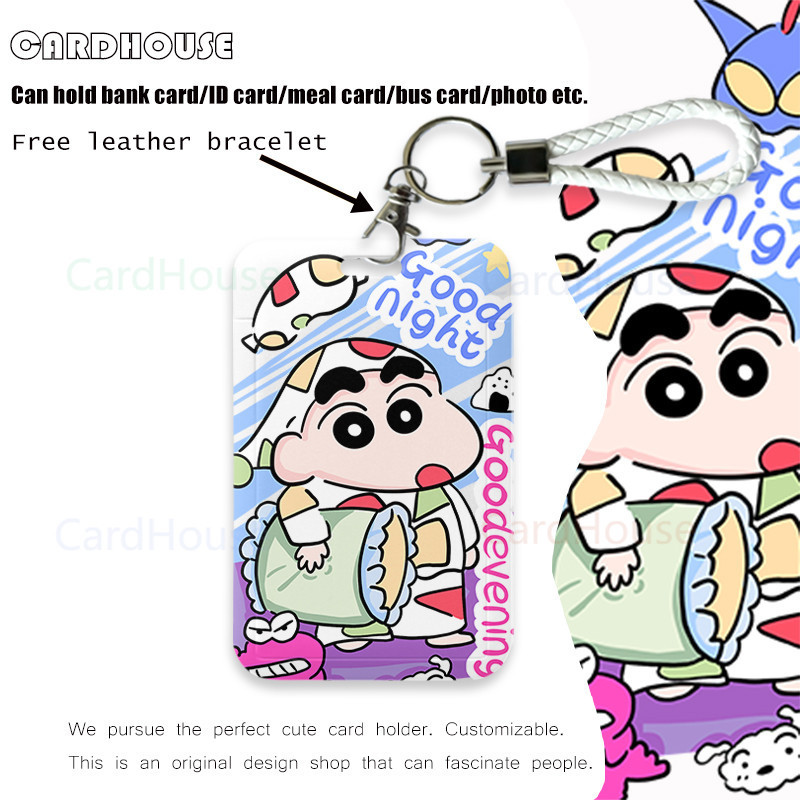 

( CardHouse ) ID CARD HOLDER ShinChan Kartun CF04 Tempat Kartu Photocard Photo Card KARTUN