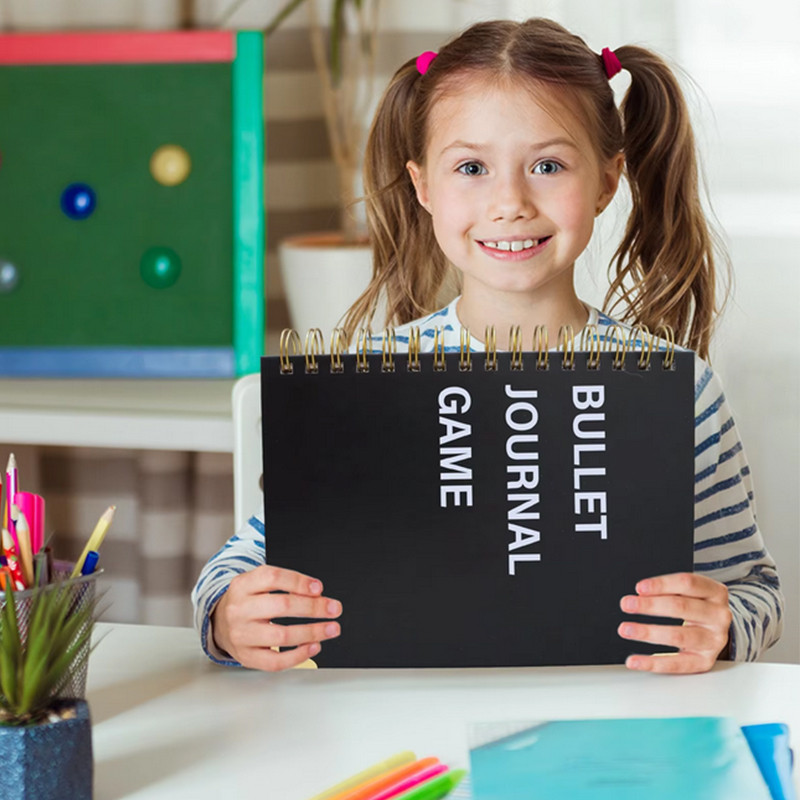 

2025 New Portable Bullet Dot Journal Game Log A Creative Notebook For Tracking Game Progress Task Planning And Life Organization