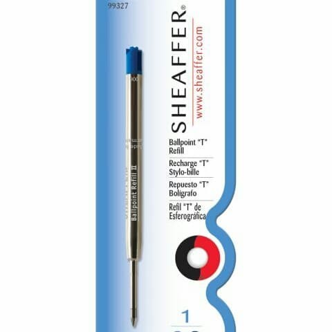 

[Premium]BEST Sheaffer® Ballpoint Refill "T" Style - Blue Medium Blister Card