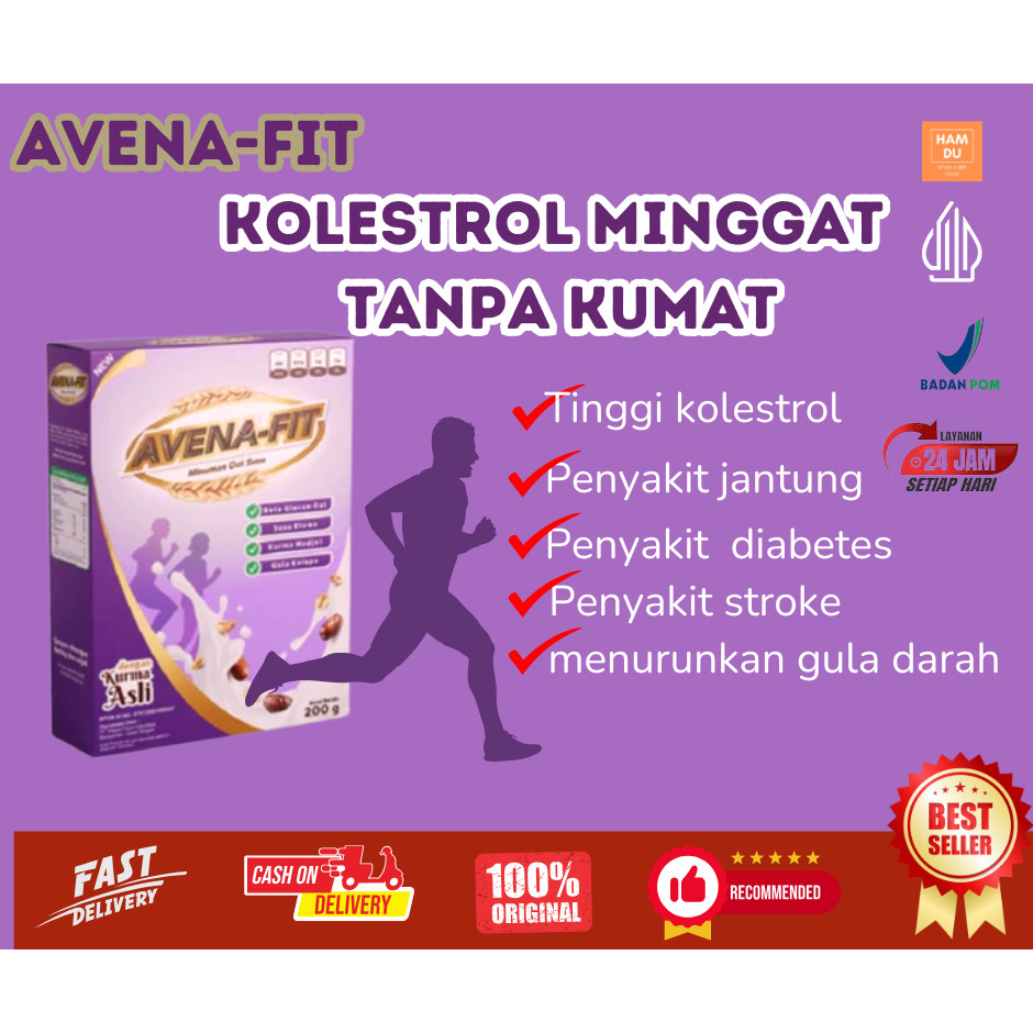 

Granola oat Avenafit - Solusi sehat menurunkan masalah kolesterol dengan mudah dan alami