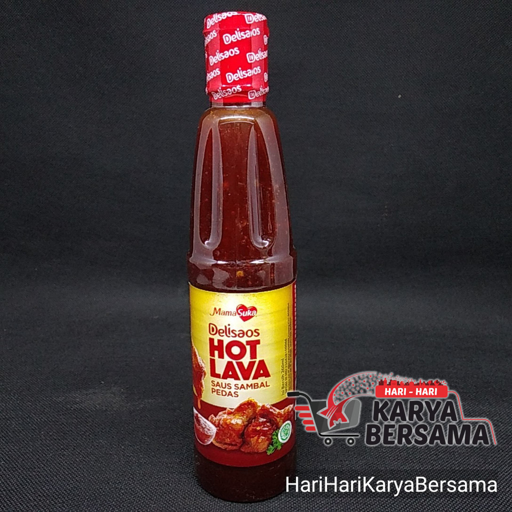 

SAUS SAMBAL MAMA SUKA DELISAOS HOT LAVA 260ML