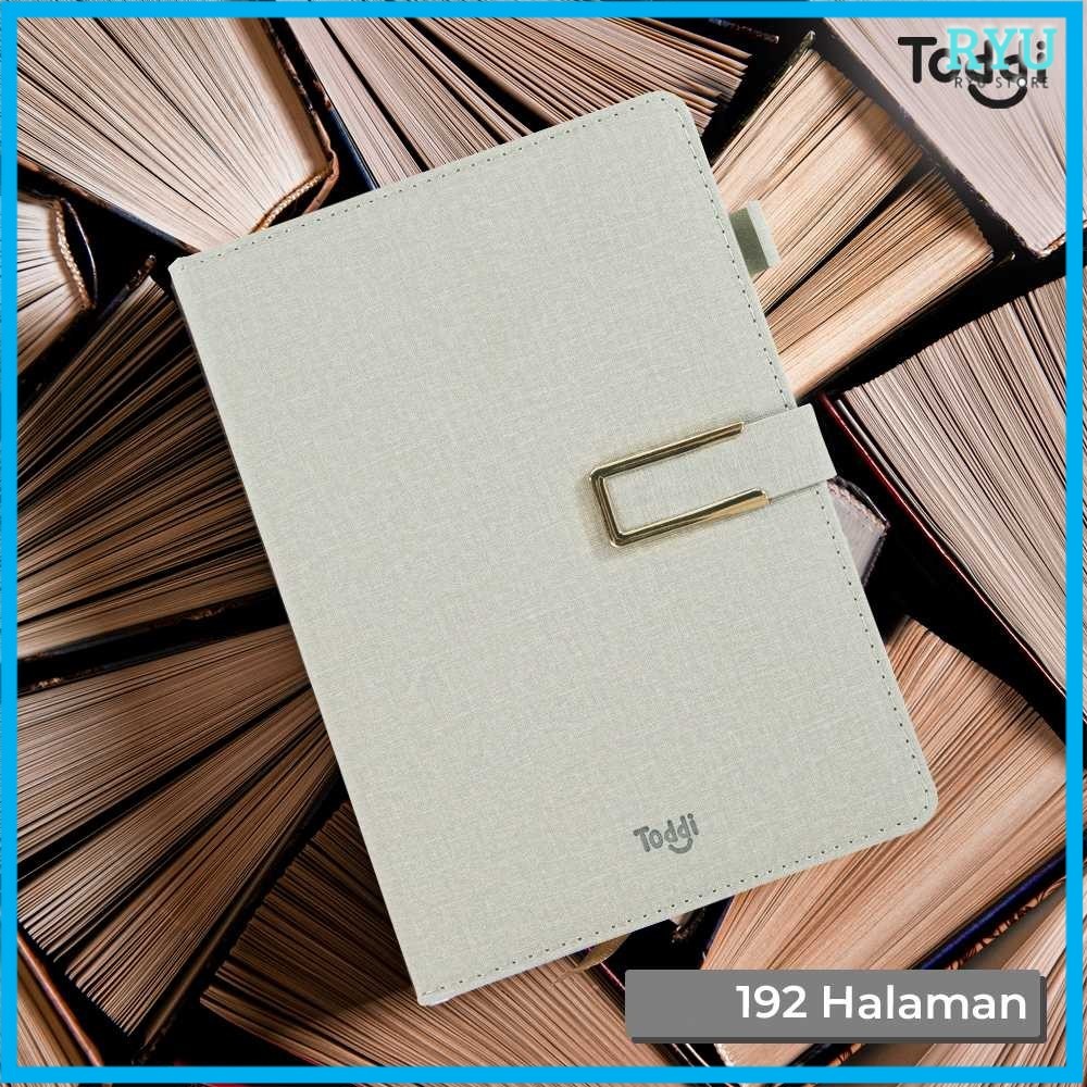 

Toddi Buku Jurnal Hardcover Notebook Diary 72GSM 192 Halaman Grid