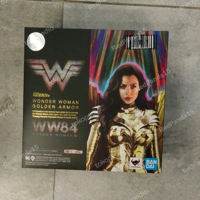 shf wonder woman golden armor