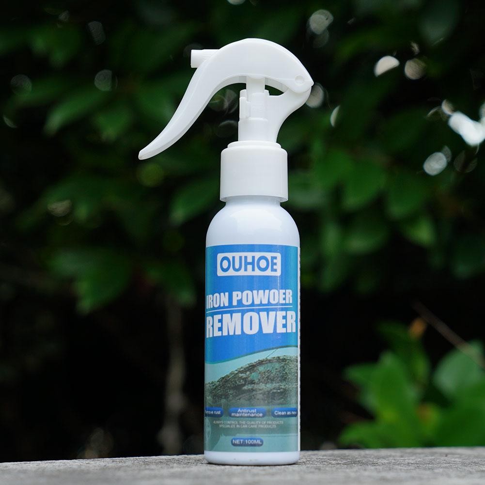 Car Rust Remover Spray Metal Paint Cleaner Car Maintenance Iron Powder Cleaning Rust Remover Spray 3