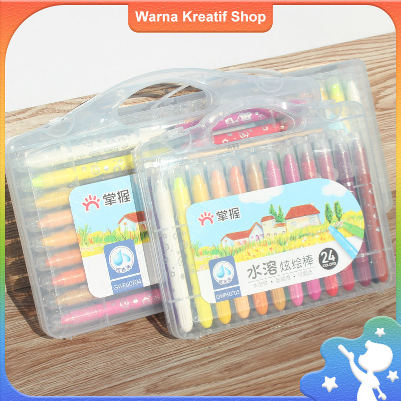 

【Warna Kreatif】Crayon Grasp 48 Warna
