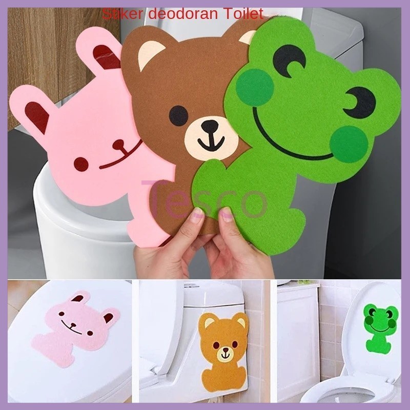 Tesco Stiker pengharum toilet kartun lucu/stiker pengharum ruangan stiker pengharum laci toilet stik