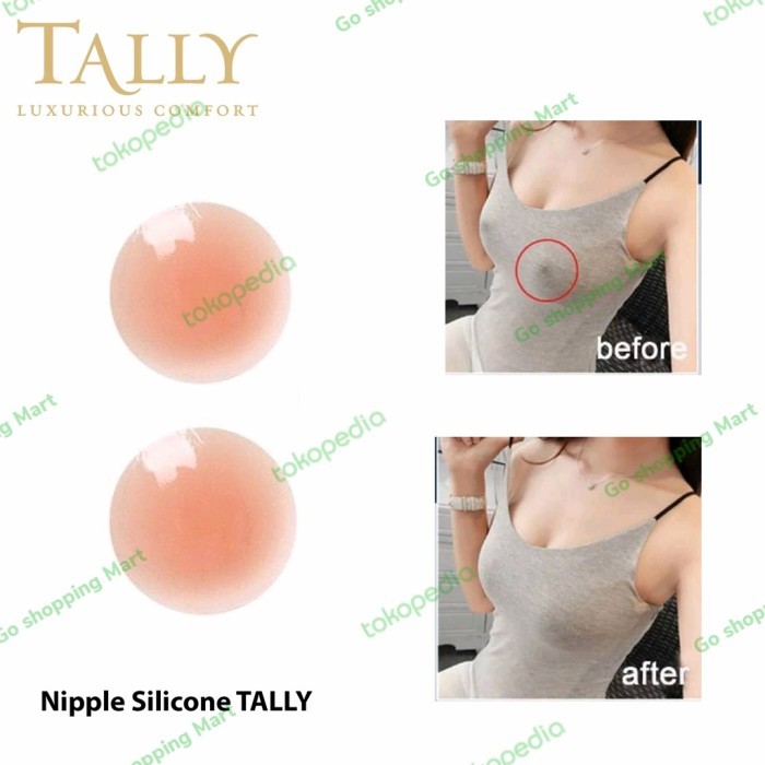 (COD) GSM Nipple Silicone Pads/ Bra Penutup Putting
