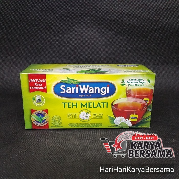 

MINUMAN TEH SARI WANGI SARIWANGI TEH MELATI BOX 25'S