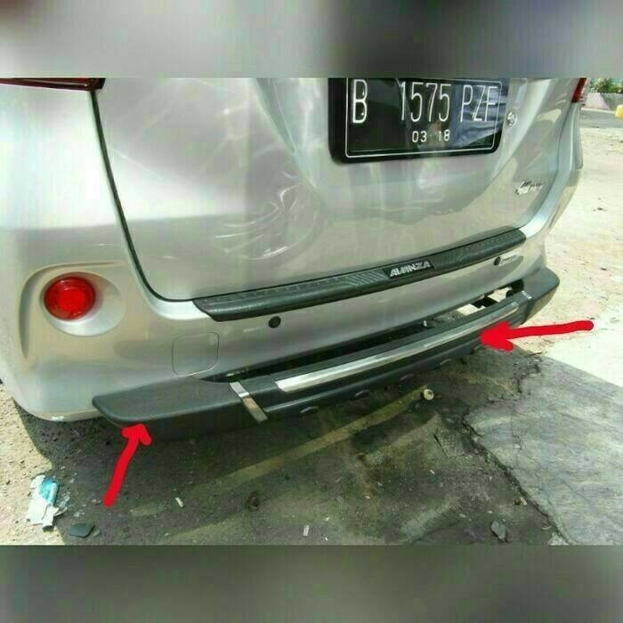 Bumper pengaman belakang mobil all new avanza / xenia - tanduk belakang mobil avanza - bemper avanza